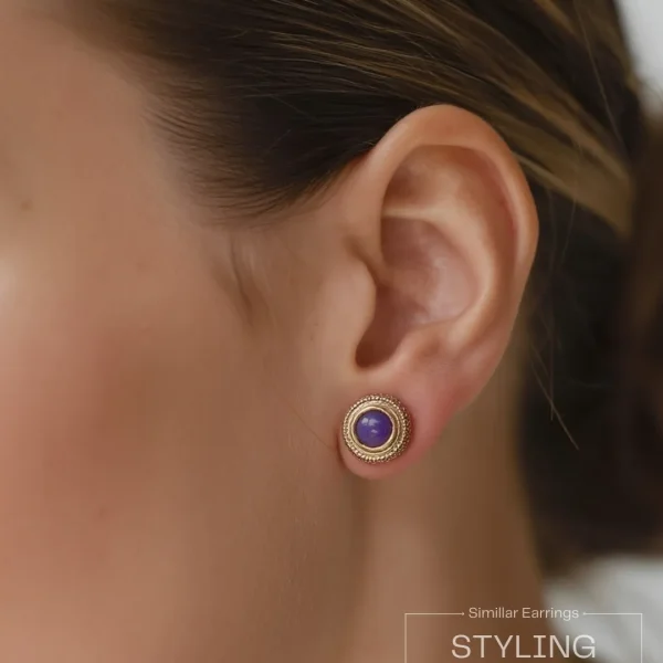 Trendy stud, hoop and drop earrings from Passionate Bangladesh, everyday and party jewelry in different shapes and colors for women and girls.