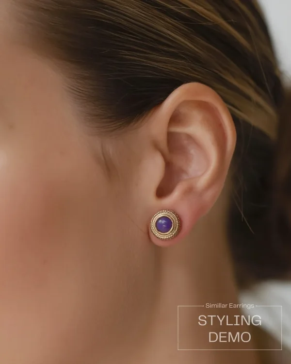 Trendy stud, hoop and drop earrings from Passionate Bangladesh, everyday and party jewelry in different shapes and colors for women and girls.