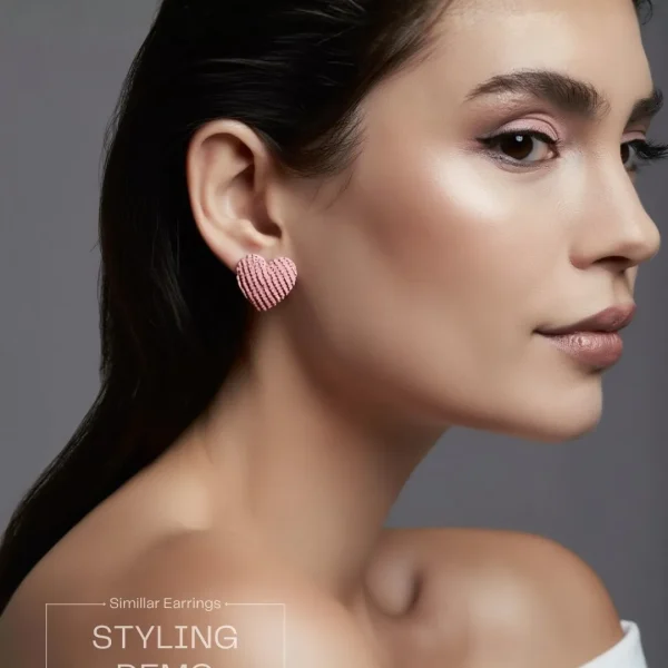 Trendy stud, hoop and drop earrings from Passionate Bangladesh, everyday and party jewelry in different shapes and colors for women and girls.