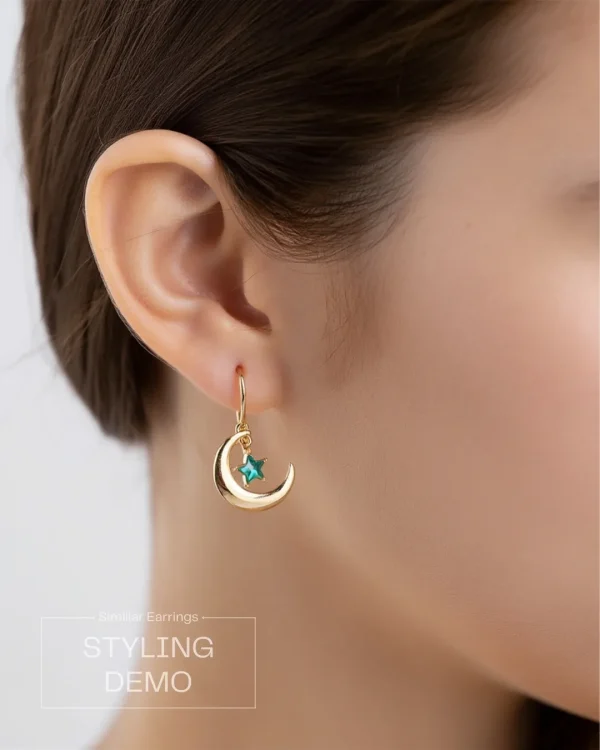 Trendy stud, hoop and drop earrings from Passionate Bangladesh, everyday and party jewelry in different shapes and colors for women and girls.
