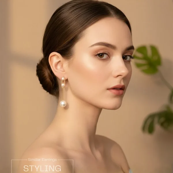 Trendy stud, hoop and drop earrings from Passionate Bangladesh, everyday and party jewelry in different shapes and colors for women and girls.