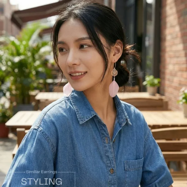 Trendy stud, hoop and drop earrings from Passionate Bangladesh, everyday and party jewelry in different shapes and colors for women and girls.