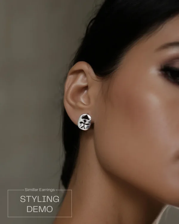 Trendy stud, hoop and drop earrings from Passionate Bangladesh, everyday and party jewelry in different shapes and colors for women and girls.