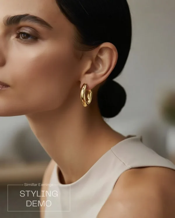 Trendy stud, hoop and drop earrings from Passionate Bangladesh, everyday and party jewelry in different shapes and colors for women and girls.