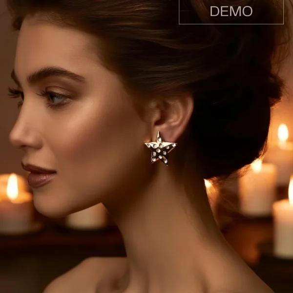 Trendy stud, hoop and drop earrings from Passionate Bangladesh, everyday and party jewelry in different shapes and colors for women and girls.