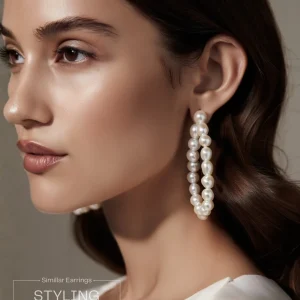 Trendy stud, hoop and drop earrings from Passionate Bangladesh, everyday and party jewelry in different shapes and colors for women and girls.