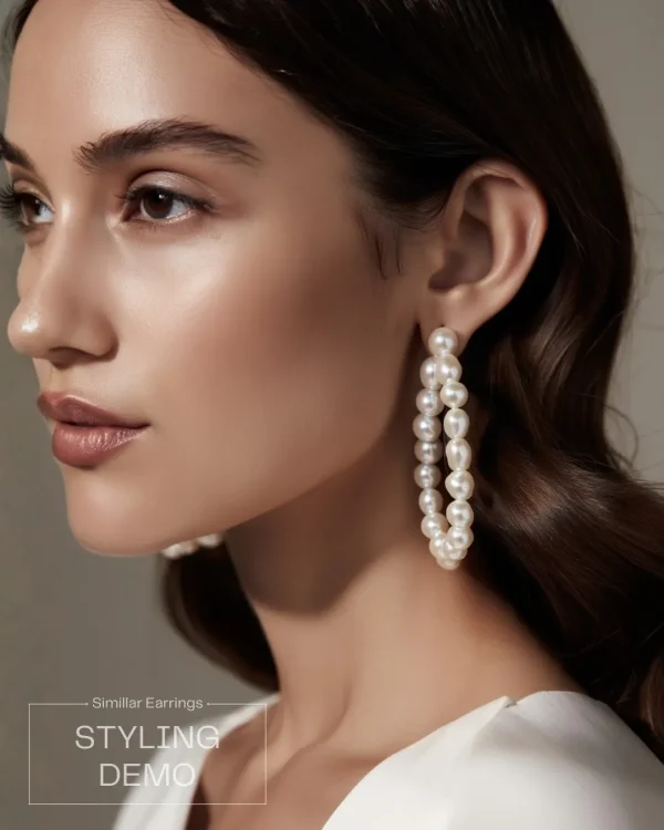 Trendy stud, hoop and drop earrings from Passionate Bangladesh, everyday and party jewelry in different shapes and colors for women and girls.