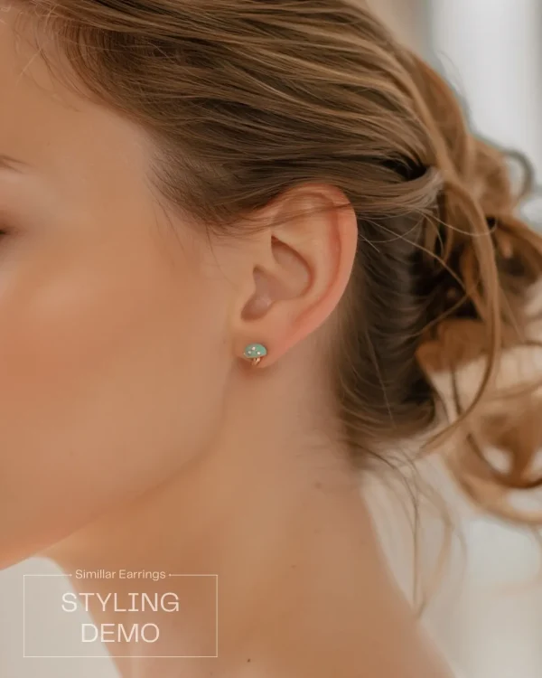 Trendy stud, hoop and drop earrings from Passionate Bangladesh, everyday and party jewelry in different shapes and colors for women and girls.