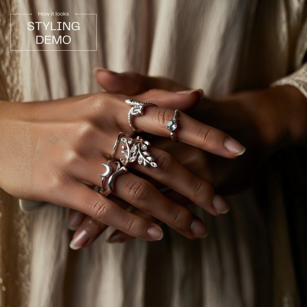 Budget‑friendly finger rings from Passionate Bangladesh with multiple stylish everyday options, charming silver and golden rings neatly designed for Passionate girls only.