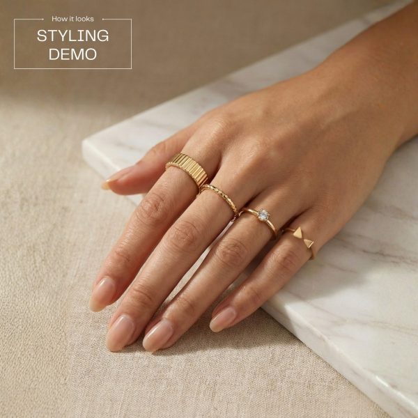 Budget‑friendly finger rings from Passionate Bangladesh with multiple stylish everyday options, charming silver and golden rings neatly designed for Passionate girls only.