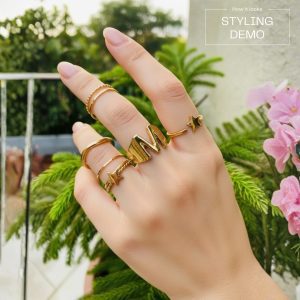Budget‑friendly finger rings from Passionate Bangladesh with multiple stylish everyday options, charming silver and golden rings neatly designed for Passionate girls only.