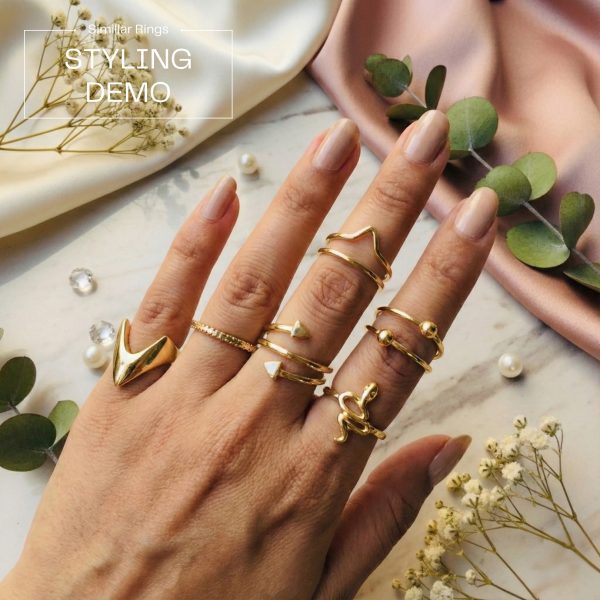 Budget‑friendly finger rings from Passionate Bangladesh with multiple stylish everyday options, charming silver and golden rings neatly designed for Passionate girls only.