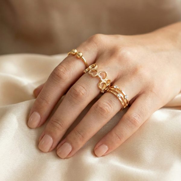 Budget‑friendly finger rings from Passionate Bangladesh with multiple stylish everyday options, charming silver and golden rings neatly designed for Passionate girls only.