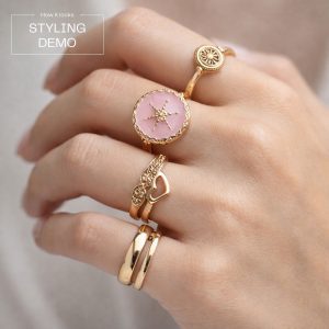 Budget‑friendly finger rings from Passionate Bangladesh with multiple stylish everyday options, charming silver and golden rings neatly designed for Passionate girls only.