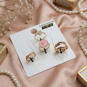 Budget‑friendly finger rings from Passionate Bangladesh with multiple stylish everyday options, charming silver and golden rings neatly designed for Passionate girls only.