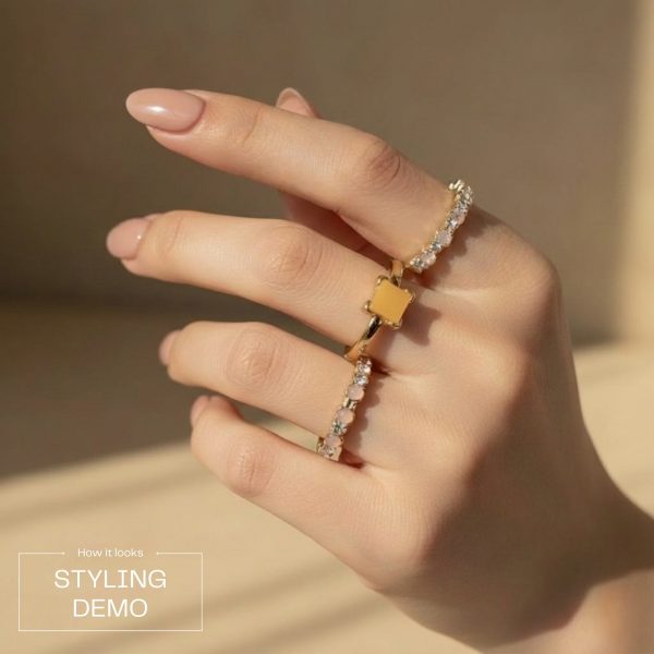 Budget‑friendly finger rings from Passionate Bangladesh with multiple stylish everyday options, charming silver and golden rings neatly designed for Passionate girls only.