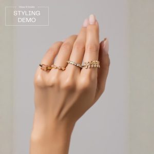 Budget‑friendly finger rings from Passionate Bangladesh with multiple stylish everyday options, charming silver and golden rings neatly designed for Passionate girls only.