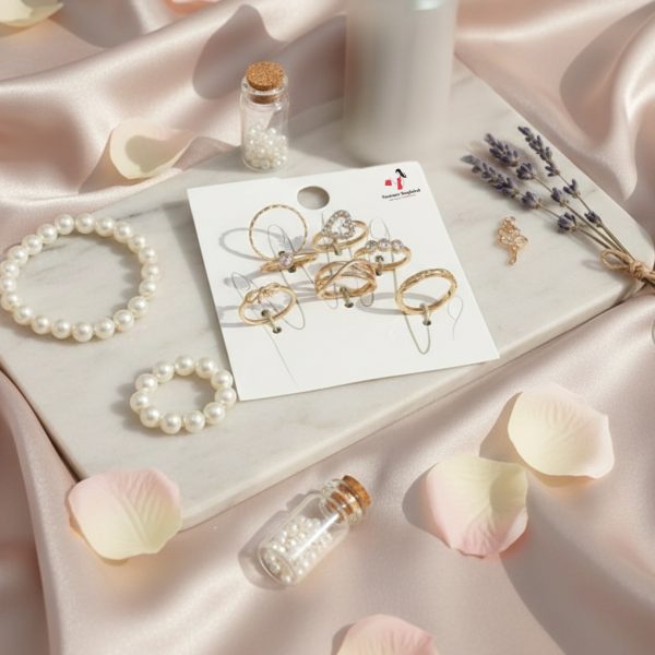 Budget‑friendly finger rings from Passionate Bangladesh with multiple stylish everyday options, charming silver and golden rings neatly designed for Passionate girls only.