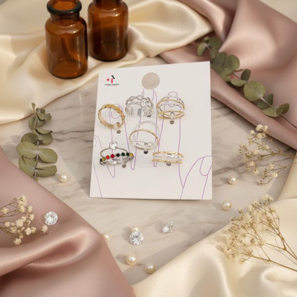 Budget‑friendly finger rings from Passionate Bangladesh with multiple stylish everyday options, charming silver and golden rings neatly designed for Passionate girls only.
