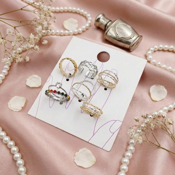 Budget‑friendly finger rings from Passionate Bangladesh with multiple stylish everyday options, charming silver and golden rings neatly designed for Passionate girls only.