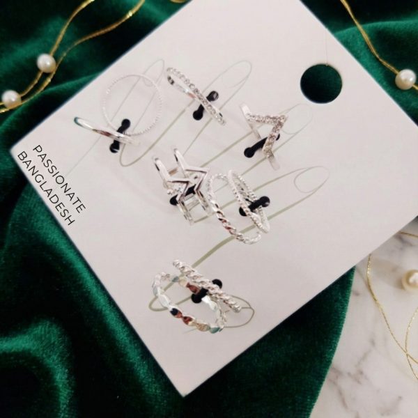 Budget‑friendly finger rings from Passionate Bangladesh with multiple stylish everyday options, charming silver and golden rings neatly designed for Passionate girls only.