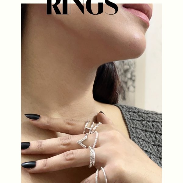 Budget‑friendly finger rings from Passionate Bangladesh with multiple stylish everyday options, charming silver and golden rings neatly designed for Passionate girls only.