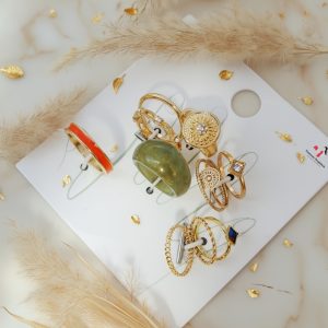 Budget‑friendly finger rings from Passionate Bangladesh with multiple stylish everyday options, charming silver and golden rings neatly designed for Passionate girls only.