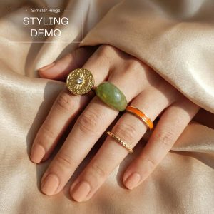 Budget‑friendly finger rings from Passionate Bangladesh with multiple stylish everyday options, charming silver and golden rings neatly designed for Passionate girls only.