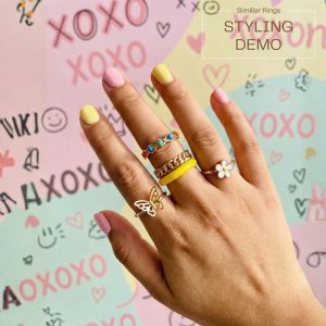 Budget‑friendly finger rings from Passionate Bangladesh with multiple stylish everyday options, charming silver and golden rings neatly designed for Passionate girls only.