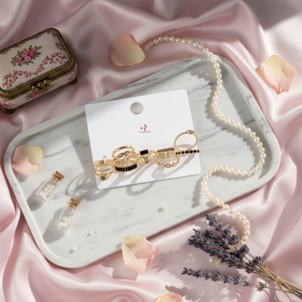 Budget‑friendly finger rings from Passionate Bangladesh with multiple stylish everyday options, charming silver and golden rings neatly designed for Passionate girls only.