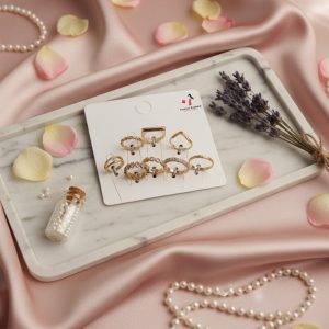 Budget‑friendly finger rings from Passionate Bangladesh with multiple stylish everyday options, charming silver and golden rings neatly designed for Passionate girls only.