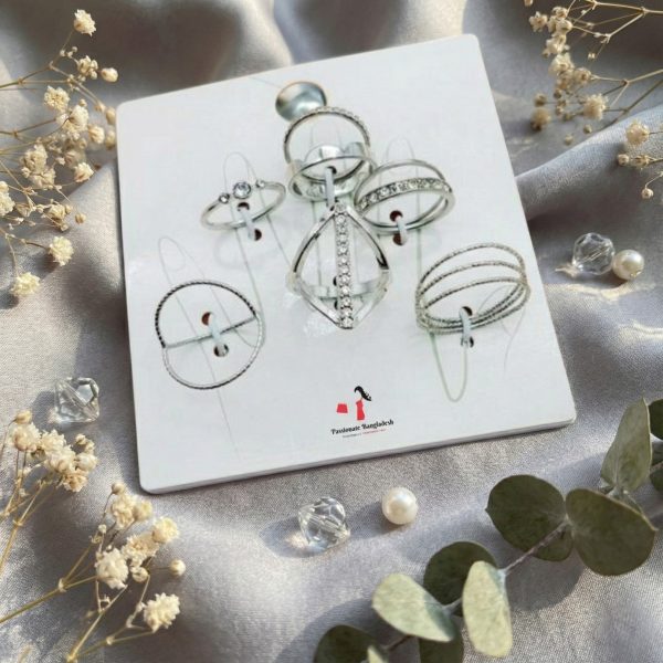 Budget‑friendly finger rings from Passionate Bangladesh with multiple stylish everyday options, charming silver and golden rings neatly designed for Passionate girls only.