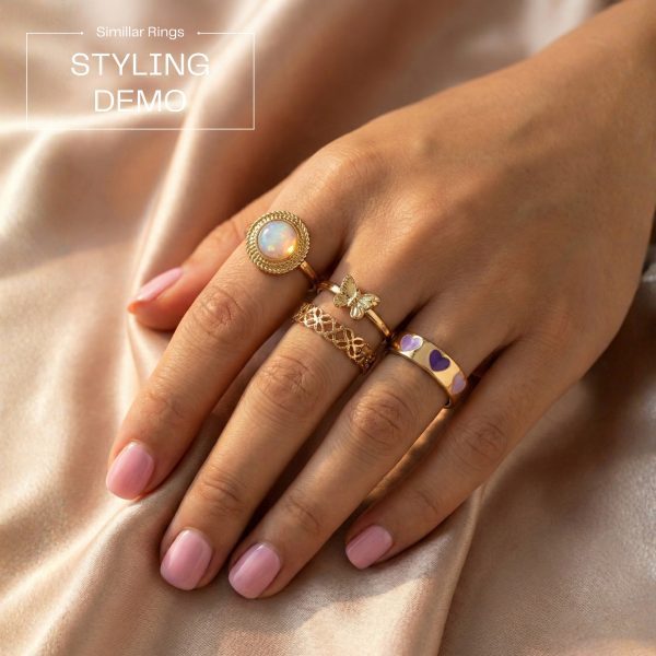 Budget‑friendly finger rings from Passionate Bangladesh with multiple stylish everyday options, charming silver and golden rings neatly designed for Passionate girls only.