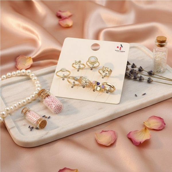 Budget‑friendly finger rings from Passionate Bangladesh with multiple stylish everyday options, charming silver and golden rings neatly designed for Passionate girls only.