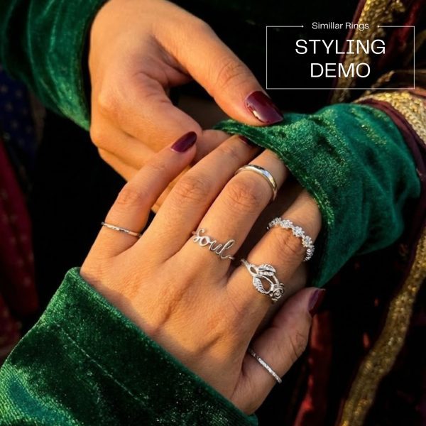 Budget‑friendly finger rings from Passionate Bangladesh with multiple stylish everyday options, charming silver and golden rings neatly designed for Passionate girls only.