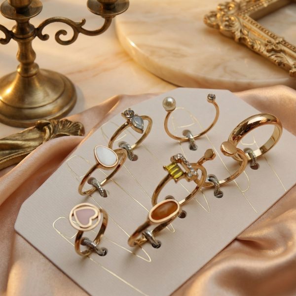 Budget‑friendly finger rings from Passionate Bangladesh with multiple stylish everyday options, charming silver and golden rings neatly designed for Passionate girls only.