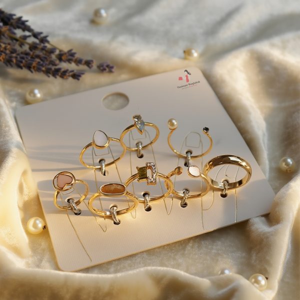 Budget‑friendly finger rings from Passionate Bangladesh with multiple stylish everyday options, charming silver and golden rings neatly designed for Passionate girls only.