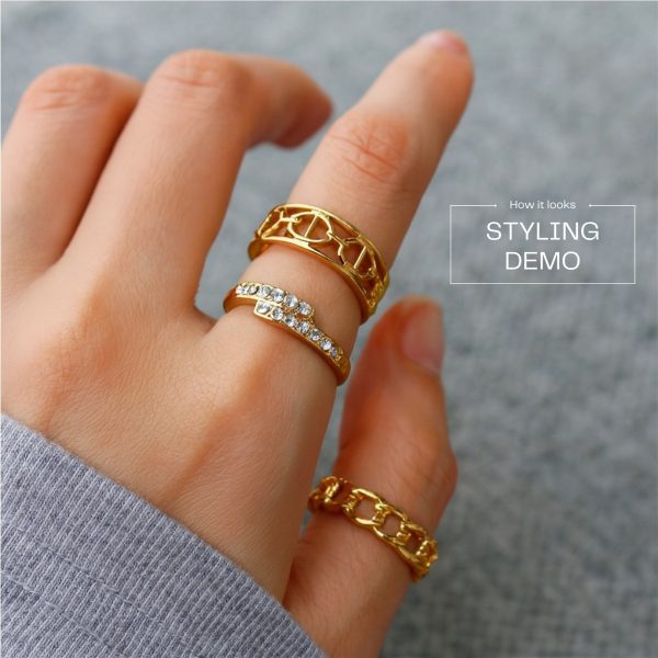Budget‑friendly finger rings from Passionate Bangladesh with multiple stylish everyday options, charming silver and golden rings neatly designed for Passionate girls only.