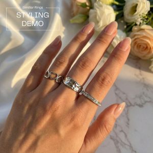 Budget‑friendly finger rings from Passionate Bangladesh with multiple stylish everyday options, charming silver and golden rings neatly designed for Passionate girls only.