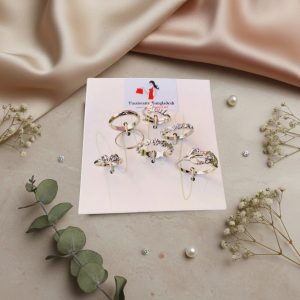 Budget‑friendly finger Rings set from Passionate Bangladesh with multiple stylish everyday options, charming silver and golden rings neatly designed for Passionate girls only.