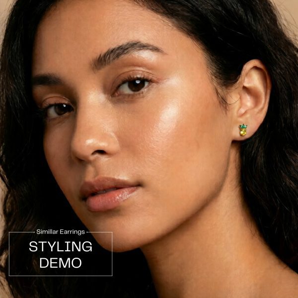 Budget‑friendly stud earring set from Passionate Bangladesh with multiple colorful everyday designs, attractive small studs neatly designed for Passionate girls only.