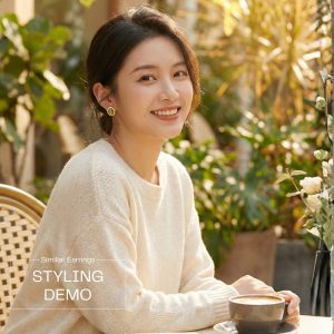 Budget‑friendly stud earring set from Passionate Bangladesh with multiple colorful everyday designs, attractive small studs neatly designed for Passionate girls only.