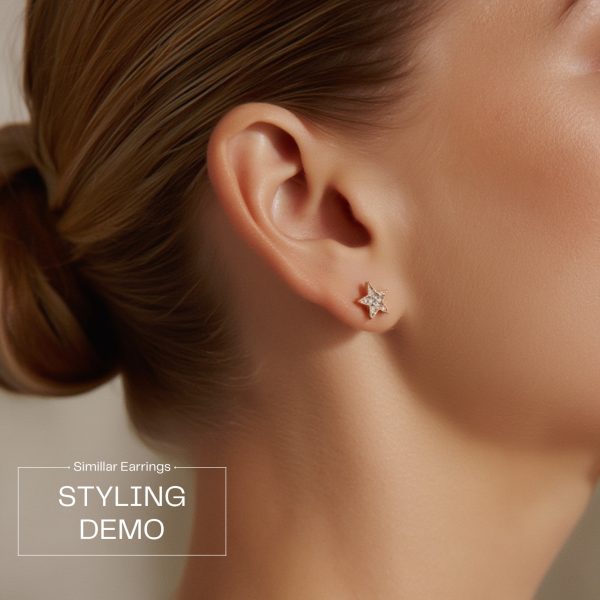 Budget‑friendly stud earring set from Passionate Bangladesh with multiple colorful everyday designs, attractive small studs neatly designed for Passionate girls only.