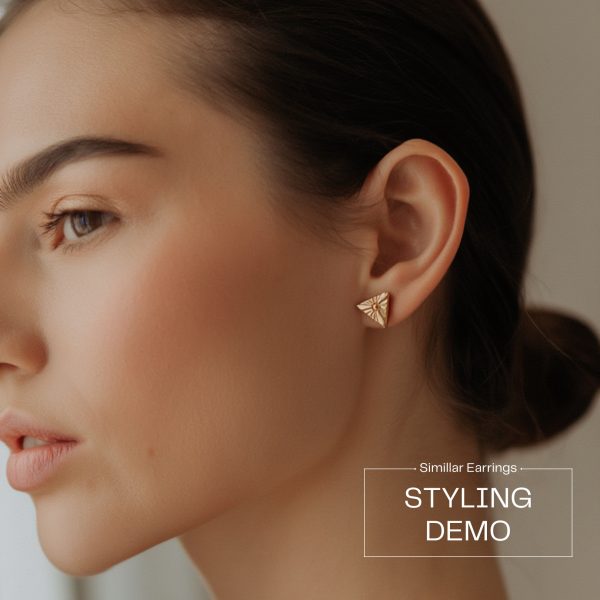 Budget‑friendly stud earring set from Passionate Bangladesh with multiple colorful everyday designs, attractive small studs neatly designed for Passionate girls only.