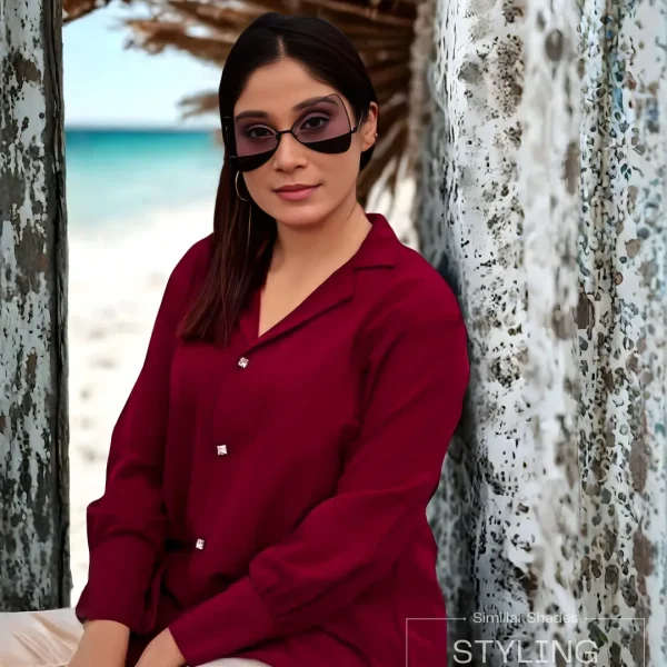 Fashion sunglasses for girls and women from Passionate Bangladesh, cute, colorful and oversized shades perfect for sunny days and photoshoots.