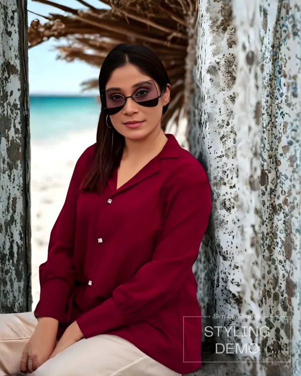 Fashion sunglasses for girls and women from Passionate Bangladesh, cute, colorful and oversized shades perfect for sunny days and photoshoots.