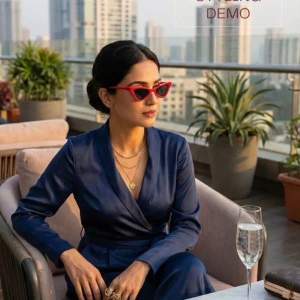 Fashion sunglasses for girls and women from Passionate Bangladesh, cute, colorful and oversized shades perfect for sunny days and photoshoots.