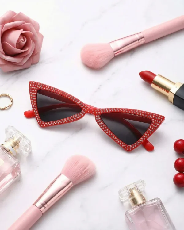 Fashion sunglasses for girls and women from Passionate Bangladesh, cute, colorful and oversized shades perfect for sunny days and photoshoots.