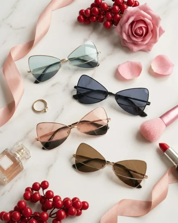 Fashion sunglasses for girls and women from Passionate Bangladesh, cute, colorful and oversized shades perfect for sunny days and photoshoots.