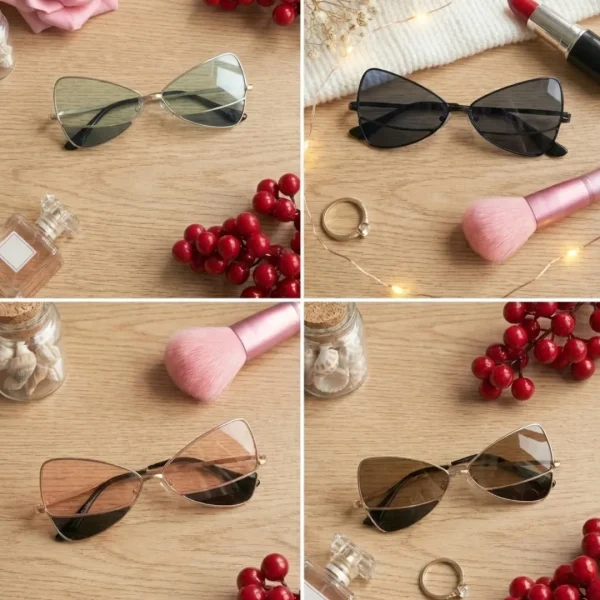 Fashion sunglasses for girls and women from Passionate Bangladesh, cute, colorful and oversized shades perfect for sunny days and photoshoots.